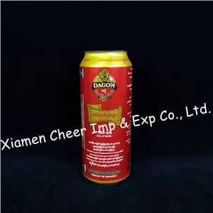 Canettes en aluminium de 500 ml avec couvercle de canette de bière